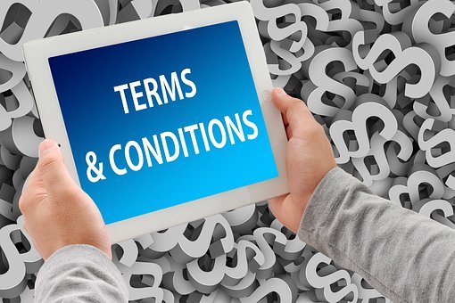 terms and conditions